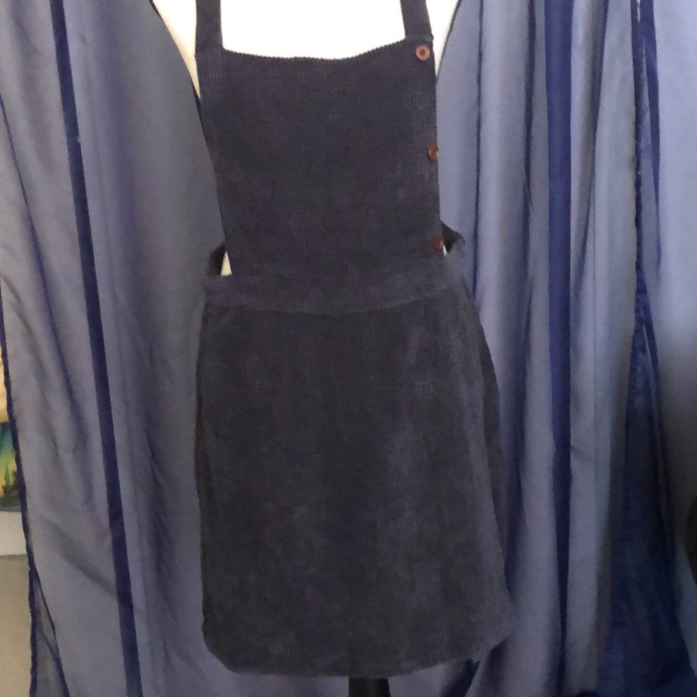 corduroy overall dress